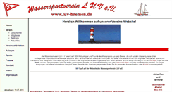 Desktop Screenshot of luv-bremen.de
